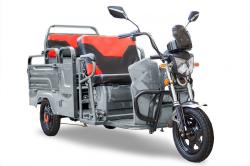 Грузовой электротрицикл Rutrike Вояж-П 1200 Трансформер 60V800W  серый купить в Воронеже