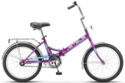 Складной велосипед Stels Pilot 410 C Z010 (2025) фиолетовый купить в Воронеже