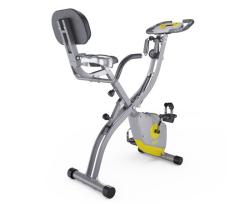 Велотренажер X-Bike DFC MBB с эспандерами, серо-желтый купить в Воронеже