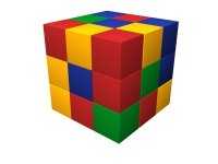 Мягкий конструктор KMS Кубик-рубик ДМФ-МК-27.90.13 купить в Воронеже