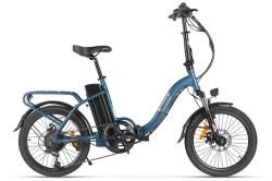Электровелосипед Eltreco Flex синий внешний вид