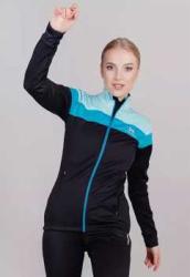 Женская утепленная лыжная куртка Nordski Drive Black-Mint W NSW806880 купить в Воронеже