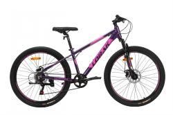 Велосипед LORAK SHARK 26 BLACK фиолетовый купить в Воронеже
