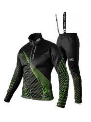 Костюм Quantum, унисекс, черно-зеленый купить в Воронеже