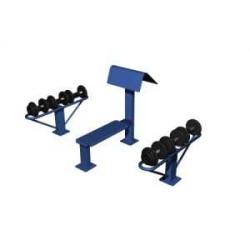 Гантельный ряд MB Barbell MB 7.33 купить в Воронеже