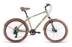 Комфортный велосипед Aspect Weekend (2025) золотой купить в Воронеже