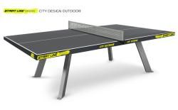 Стол теннисный City DESIGN Всепогодный черный купить в Воронеже