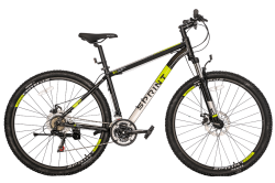 Велосипед TechTeam TT Sprint 29 черно-белый 2023 купить в Воронеже