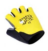 Велоперчатки Tour de France черно-желтый купить в Воронеже
