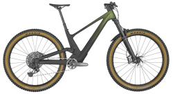 Двухподвесный велосипед Scott Genius 910 (2023) черно-зеленый купить в Воронеже