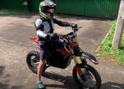 Электромотоцикл GreenCamel Питбайк DB500, 48V 1500W R14/R12 красный купить в Воронеже