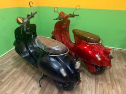 Электроскутер GreenCamel Веспа (72V 3000W R12) быстросъем персиковый купить в Воронеже