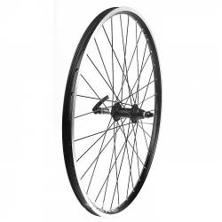 Колесо заднее 26" под трещетку с эксцентр.под диск.тормоз, алюм.втулка с рисками купить в Воронеже