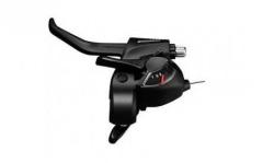 Шифтер ручка тормоза SHIMANO ST-EF41 3-скор., лев, трос 1800мм, черн. купить в Воронеже