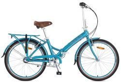 Складной велосипед Shulz Krabi V-brake синий купить в Воронеже