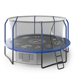 Батут UNIXline SUPREME GAME 14 ft (blue) купить в Воронеже