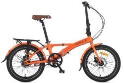 Складной велосипед SHULZ Lentus 8 оранжевый купить в Воронеже