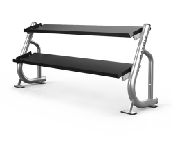 Подставка под гантели Matrix MAGNUM A697 1.8 метра (2-ух ярусная, плоская)  купить в Воронеже