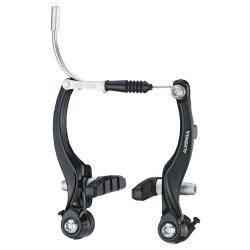 Тормозные рычаги Alhonga, HJ-811AD7 110мм, колодка 60мм, линейная пружина, черный купить в Воронеже