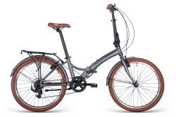 Складной велосипед Aspect Komodo 7 (2025) серый купить в Воронеже