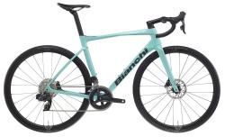 Шоссейный велосипед Bianchi Specialissima Comp Ultegra Di2 (2026) бирюзовый внешний вид