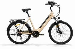 Электровелосипед Eltreco Moon бежевый купить в Воронеже