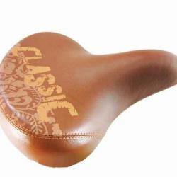 Седло DDK-EX19 комфорт с пружинами коричневое купить в Воронеже