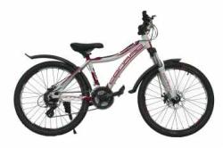 Велосипед CONRAD 24 LINAU MD 24ck 2022 бело-красный купить в Воронеже