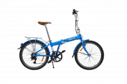 Велосипед WELS Compact 24-7 голубой купить в Воронеже