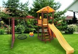 Игровой комплекс Perfetto sport «Pitigliano-11» + качели "Паутина" купить в Воронеже