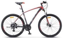 Горный велосипед Stels Navigator 750 D V020 (2025) серо-красный купить в Воронеже