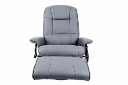 Кресло вибромассажное Calviano с подъемным пуфом и подогревом 2158 купить в Воронеже