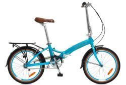 Складной велосипед SHULZ GOA Single голубой купить в Воронеже