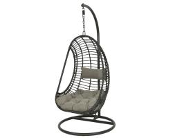 Подвесное кресло Illumax "Рига" Черное купить в Воронеже