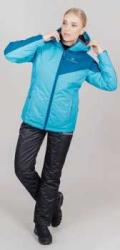 Утеплённый прогулочный костюм Nordski Premium Sport Aquamarine/Blue женский NSW747780-NSW213100 купить в Воронеже