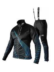 Костюм Quantum, унисекс, черно-синий1 купить в Воронеже