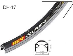 Обод 24" Rainbow DH-17 507х17С для MTB, двойной, непистонир., 36отв, черн купить в Воронеже