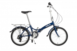 Велосипед WELS Compact 20-7 синий купить в Воронеже