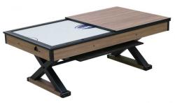 Игровой стол Weekend аэрохоккей Superior 7 ф со столешницей, в комплекте аксессуары (221 x 120 x 82 см,мореный дуб) купить в Воронеже