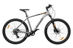 Велосипед BozGoo Average 26 (Lite Gray/Black) внешний вид