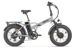 Электровелосипед Eltreco BAD DUAL NEW серый внешний вид
