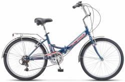 Складной велосипед Stels Pilot 750 V Z010 (2025) синий купить в Воронеже