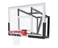 Баскетбольный щит DFC со съёмным регулятором высоты, стекло 6 мм, 110 х 70 см купить в Воронеже