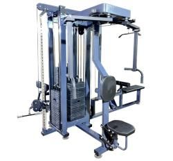 Мультикомплекс: Вертикально-Горизонтальная тяга, Баттербляй + Задние дельты, Квадрицепс-бедра сидя, Бицепс бедра стоя, Регулируемая блочная стойка DEXsport AG-047 купить в Воронеже