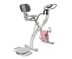 Велотренажер X-Bike DFC DavCreator Max PRO, бело-розовый купить в Воронеже