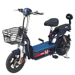 Электро мопед GreenCamel Тайфун 350 (48V 12Ah 350W) быстросъём синий купить в Воронеже