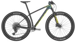 Горный велосипед Scott Scale RC World Cup AXS (2022) Бирюзово-желтый купить в Воронеже