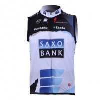 Веложилет Saxo Bank черно-белый купить в Воронеже