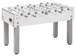 Игровой стол - футбол "Garlando G-500 Pure White H2O" (143x76x88см) купить в Воронеже