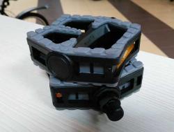 Педали Wellgo LU-990, MTB, пластиковые прорезиненные, 106,5 х 94 х 33,2 купить в Воронеже